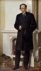 Porträt des Architekten Ferdinand Meldahl
